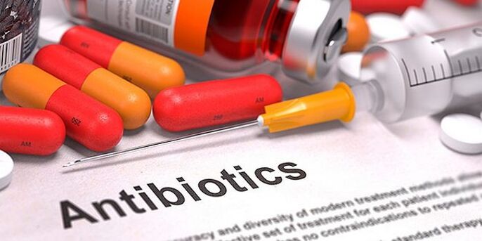 antibiotic para sa prostatitis