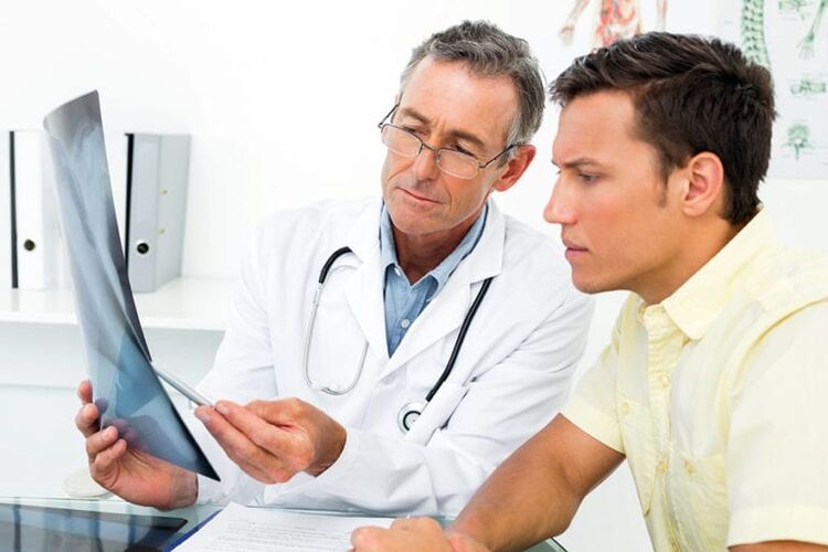 Diagnosis ng prostatitis sa isang lalaki gamit ang isang imahe